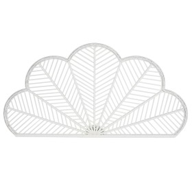 Tête de lit Home ESPRIT Blanc Bambou Rotin 160 x 2,5 x 81 cm de Home ESPRIT, Lits, structures et bases - Réf : S3057750, Prix...