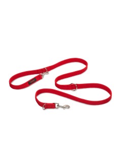 Correa para Perro Hunter Rojo 2 m Ajustable | Tienda24 Tienda24.eu