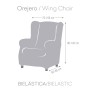 Funda para sillón orejero Eysa ROC Gris claro 80 x 120 x 100 cm de Eysa, Sillones - Ref: D1606949, Precio: 79,13 €, Descuento: %