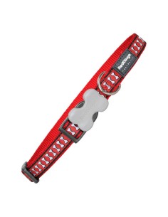 Collar para Perro Hunter Neoprene Reflect Rojo (49-56 cm) | Tienda24 Tienda24.eu