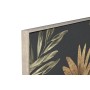 Quadro Home ESPRIT Nero Dorato Palme Tropicale 103 x 4,5 x 143 cm (2 Unità) di Home ESPRIT, Stampe e quadri su tela - Rif: S3...