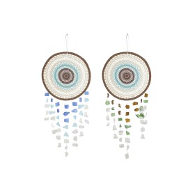 Hanging decoration Home ESPRIT Multicolour Boho (2 Units) by Home ESPRIT, Ornaments - Ref: S3057827, Price: 78,89 €, Discount: %