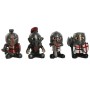 Figurine Décorative Home ESPRIT Rouge Gris 7 x 4 x 9 cm (4 Unités) de Home ESPRIT, Objets de décoration - Réf : S3057835, Pri...