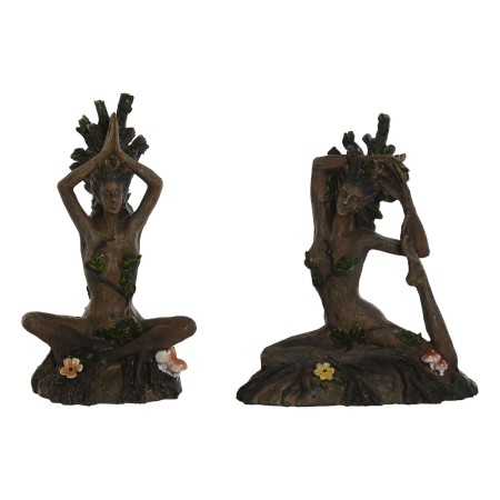 Deko-Figur Home ESPRIT Braun Yoga Indianer 13 x 6 x 16 cm (2 Stück) von Home ESPRIT, Ornamente - Ref: S3057841, Preis: 15,58 ...