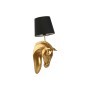 Wall Lamp Home ESPRIT Black Golden Horse 220 V 18 x 21,5 x 50,5 cm (2 Units) by Home ESPRIT, Multi-armed Lights - Ref: S30578...