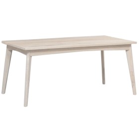 Dining Table Home ESPRIT White Grey Natural Metal 150 x 85 x 75 cm | Tienda24 - Global Online Shop Tienda24.eu