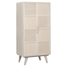 Aparador Home ESPRIT Branco Rotim Madeira de mangueira 87 x 55 x 178 cm de Home ESPRIT, Armários e aparadores - Ref: S3057962...