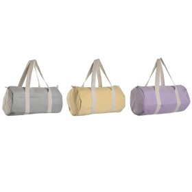 Bolso Mujer Home ESPRIT Amarillo Gris Lila 50 x 26 x 26 cm (3 Unidades) de Home ESPRIT, Shoppers y bolsos de hombro - Ref: S3...