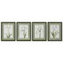 Bild Home ESPRIT grün Beige Shabby Chic Botanische Pflanzen 30 x 2,5 x 40 cm (4 Stück) | Tienda24 - Global Online Shop Tienda24.eu