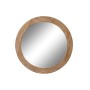 Miroir mural DKD Home Decor Marron Naturel Alpino 66 x 5 x 66 cm de DKD Home Decor, Miroirs muraux - Réf : S3058000, Prix : 8...