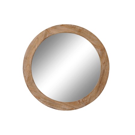 Wall mirror DKD Home Decor Brown Natural Alpino 66 x 5 x 66 cm by DKD Home Decor, Wall-Mounted Mirrors - Ref: S3058000, Price...