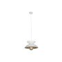 Ceiling Light Home ESPRIT White Golden Metal 50 W 36 x 36 x 22 cm | Tienda24 - Global Online Shop Tienda24.eu