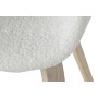 Silla de Comedor Home ESPRIT Blanco Poliéster Madera 55,5 x 67,5 x 80,5 cm de Home ESPRIT, Sillas - Ref: S3058036, Precio: 14...