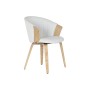 Chaise de Salle à Manger Home ESPRIT Blanc Polyester Bois 60 x 57,5 x 79 cm de Home ESPRIT, Chaises - Réf : S3058044, Prix : ...