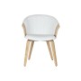 Chaise de Salle à Manger Home ESPRIT Blanc Polyester Bois 60 x 57,5 x 79 cm de Home ESPRIT, Chaises - Réf : S3058044, Prix : ...