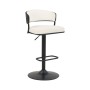 Tabouret Home ESPRIT Blanc Métal 48,5 x 48 x 83,5 cm de Home ESPRIT, Tabourets - Réf : S3058048, Prix : 128,85 €, Remise : %