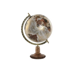 Globe terrestre Home ESPRIT Doré Rose clair Vintage 22 x 20 x 33 cm de Home ESPRIT, Objets de décoration - Réf : S3058113, Pr...