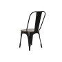 Chaise de Salle à Manger Home ESPRIT Noir Brun foncé Bois Métal 48 x 55 x 92 cm de Home ESPRIT, Chaises - Réf : S3058121, Pri...