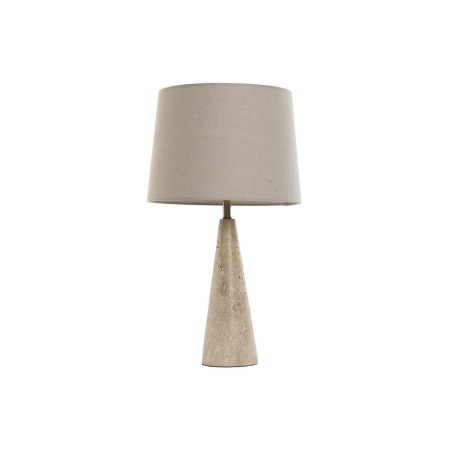 Desk lamp Home ESPRIT Beige Linen Marble 35 x 35 x 64 cm by Home ESPRIT, Bedside and Table Lamps - Ref: S3058129, Price: 92,0...