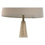 Desk lamp Home ESPRIT Beige Linen Marble 35 x 35 x 64 cm by Home ESPRIT, Bedside and Table Lamps - Ref: S3058129, Price: 92,0...