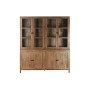 Display Stand Home ESPRIT Natural Crystal Mango wood 200 x 45 x 230 cm by Home ESPRIT, Glass Cabinets - Ref: S3058136, Price:...