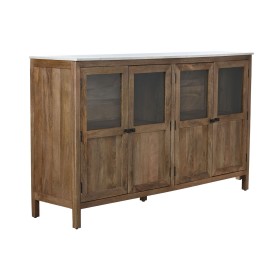 Buffet DKD Home Decor 145,5 x 45 x 76 cm Sapin Noir Métal Marron | Tienda24 - Global Online Shop Tienda24.eu