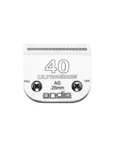 Shaving razor blades Andis S-40 0,25 mm Steel by Andis, Scissors - Ref: S6100913, Price: 31,88 €, Discount: %