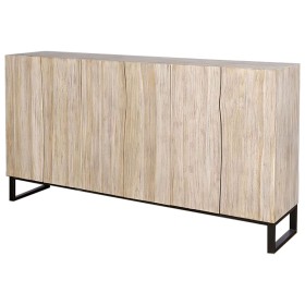 Aparador Home ESPRIT Metal Teca 180 x 40 x 85 cm de Home ESPRIT, Armarios y aparadores - Ref: S3058139, Precio: 861,87 €, Des...