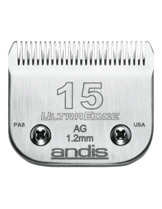 Cuchilla Andis S-15 Acero Cromado (1,2 mm) de Andis, Maquinillas eléctricas y cuchillas - Ref: S6100924, Precio: 31,17 €, Des...