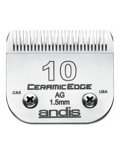 Shaving razor blades Andis 10 Ceramic Dog Steel Carbon steel (1,5 mm) by Andis, Electric shavers and blades - Ref: S6100935, ...