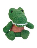 Jouet pour chien en peluche Gloria Buky Crocodile 24 x 20 cm Vert | Tienda24 Tienda24.eu