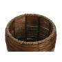 Set de pots de fleurs Home ESPRIT Naturel Métal Fibre Tropical 33 x 33 x 30 cm de Home ESPRIT, Cache-pots - Réf : S3058151, P...