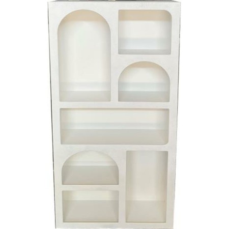 Scaffale Home ESPRIT Bianco Legno MDF 80 x 26 x 180 cm | Tienda24 - Global Online Shop Tienda24.eu