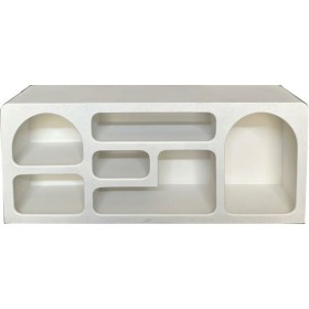 Meubles de télévision Home ESPRIT Blanc 120 x 26 x 50 cm de Home ESPRIT, Tables et supports de télévision - Réf : S3058156, P...