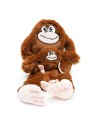 Jouet pour chien en peluche Gloria Mizaru 11 x 44 x 45 cm Singe Marron | Tienda24 Tienda24.eu