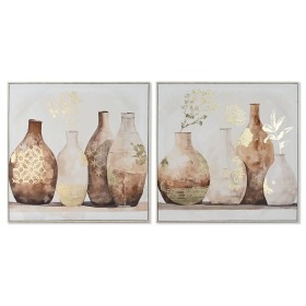 Set di 3 quadri DKD Home Decor Coloniale (140 x 3,8 x 100 cm) | Tienda24 - Global Online Shop Tienda24.eu