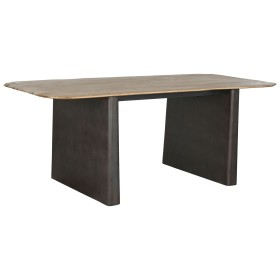 Esstisch Home ESPRIT Schwarz Metall aus Keramik 160 x 90 x 75 cm | Tienda24 - Global Online Shop Tienda24.eu