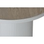 Mesa de apoio Home ESPRIT Branco Metal Madeira MDF 46 x 46 x 56 cm de Home ESPRIT, Jogos de móveis - Ref: S3058189, Preço: 76...