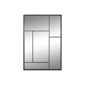 Wall mirror Home ESPRIT Black 60 x 2 x 90 cm by Home ESPRIT, Wall-Mounted Mirrors - Ref: S3058215, Price: 56,24 €, Discount: %