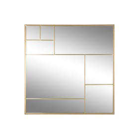 Wall mirror Home ESPRIT Golden 90 x 2 x 90 cm by Home ESPRIT, Wall-Mounted Mirrors - Ref: S3058220, Price: 64,92 €, Discount: %