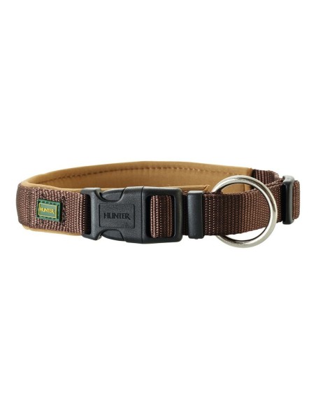 Dog collar Hunter Neopren Vario Brown (35-40 cm) | Tienda24 Tienda24.eu