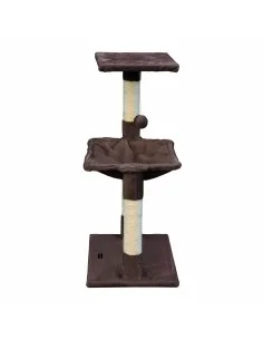 Árbol rascador para gatos Kerbl Gris | Tienda24 Tienda24.eu