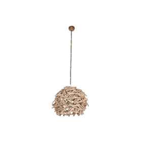 Suspension Home ESPRIT Naturel Bois Bois d'eucalyptus 50 W 40 x 40 x 40 cm de Home ESPRIT, Plafonniers - Réf : S3058267, Prix...