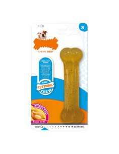 Dog chewing toy Nylabone Keys Bacon Nylon Thermoplastic XS size Puppies | Tienda24 Tienda24.eu