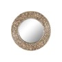 Wall mirror Home ESPRIT Natural Bali 90 x 10 x 90 cm by Home ESPRIT, Wall-Mounted Mirrors - Ref: S3058270, Price: 113,57 €, D...