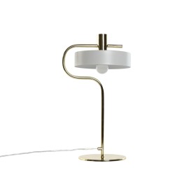 Lampe de bureau Home ESPRIT Blanc Doré Métal 220 V 28 x 18 x 46 cm de Home ESPRIT, Lampes de chevet - Réf : S3058281, Prix : ...