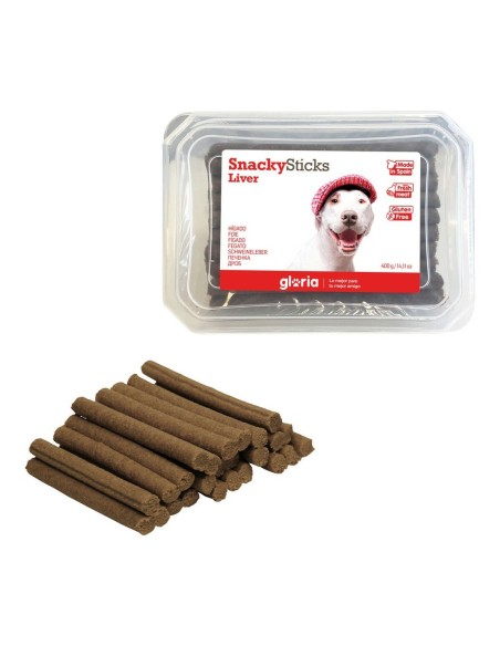 Snack pour chiens Gloria Snackys Sticks Foie (800 g) (800 g) | Tienda24 Tienda24.eu