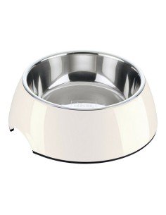 Comedouro para Cão Prateado Cinzento Borracha Metal 15 x 4 x 15 cm (24 Unidades) | Tienda24 Tienda24.eu