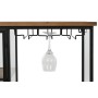 Bottle rack Home ESPRIT Black Natural Wood Metal Crystal 102 x 32 x 60 cm by Home ESPRIT, Shelves and supports - Ref: S305833...