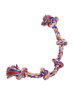 Giocattolo da mordere per cani Gloria Multicolore Nodo Cotone (2.5 x 60 cm) da Gloria, Giocattoli da mordere - Ref: S6101394,...